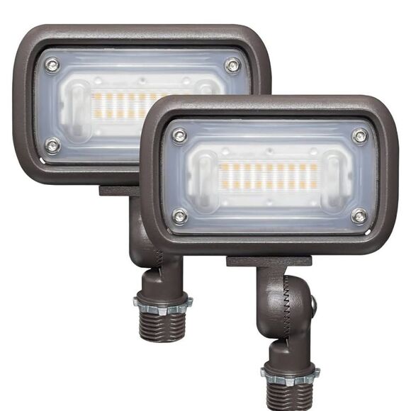 GKOLED 15W LED Floodlight, Outdoor Security, 1500 Lumens, 50W MH, 5000K Day Wht - Picture 7 of 16